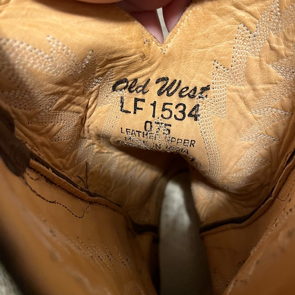 Worn but nice boots